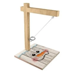 Best deal 🎉 Bars Small Tabletop Ring Toss Game - Snowman ⭐