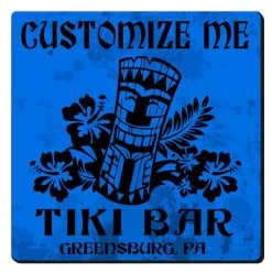 New ๐งจ Bars CUSTOMIZABLE Coaster -Tiki Design - 3.5in Square Foam ๐ 8 New ๐งจ Bars CUSTOMIZABLE Coaster -Tiki Design - 3.5in Square Foam ๐ -BARS Sales Store square foam coaster blu tiki web1 800x