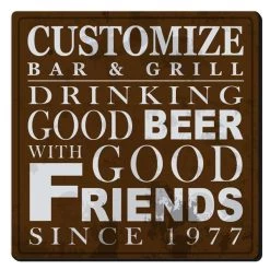 Top 10 🛒 Bars CUSTOMIZABLE Coaster - 3.5in Square Foam - Friends Design 😀 -BARS Sales Store square foam coaster brown friends web1 800x