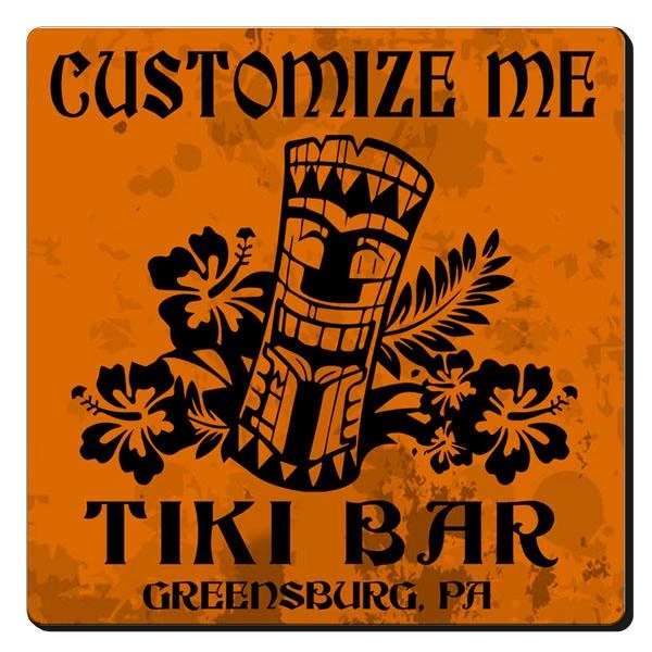 New ๐งจ Bars CUSTOMIZABLE Coaster -Tiki Design - 3.5in Square Foam ๐ 5 New ๐งจ Bars CUSTOMIZABLE Coaster -Tiki Design - 3.5in Square Foam ๐ - Image 5