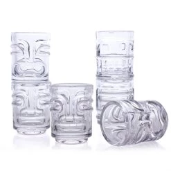 Deals 🛒 Bars BarConic® Tiki Shot Glasses - Stackable - Pack Of 12 🛒