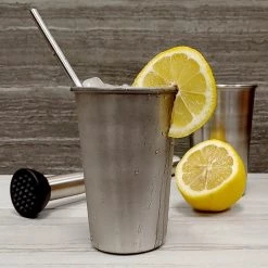 Hot Sale 🧨 Bars BarConic® Metal Cup - Stainless Steel - 12oz ⭐ -BARS Sales Store stainless steel cup 12ounce scene 800x