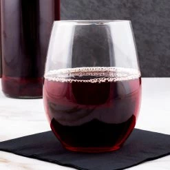 Best Sale 🔥 Bars Clear Stemless Wine Goblet - 12 Ounce - 6 Count ❤️ -BARS Sales Store stemless wine goblet 6pk scene1 800x