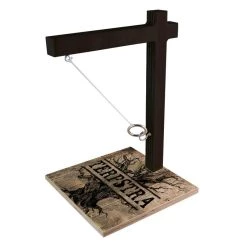Best deal 🔔 Bars CUSTOMIZABLE Large Tabletop Ring Toss Game - Rustic Tree 👏
