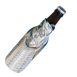 Promo 😀 Bars Zipper Bottle Cooler - Fish 🌟 -BARS Sales Store tarpon bottle koozie design bar supplies 800x