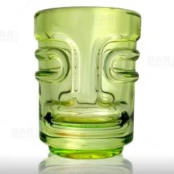 Budget 🤩 Bars Shot Glasses - Tiki - Set Of 3 - Multicolor 🎁 -BARS Sales Store tiki shot glass green tiki bpc 800 3 800x