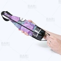 Best Pirce 🧨 Bars Wine Bottle Cooler With Strap - Blue/Pink Watercolor - ADD YOUR NAME ✔️ -BARS Sales Store watercolor pin blue on bottle 1 800x