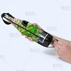 Top 10 ⭐ Bars Wine Bottle Cooler With Strap - Green/Pink Watercolor - ADD YOUR NAME ✔️ 5 Top 10 ⭐ Bars Wine Bottle Cooler With Strap - Green/Pink Watercolor - ADD YOUR NAME ✔️ -BARS Sales Store watercolor pink green on bottle 1 800x