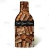 Coupon ✨ Bars Wine Bottle Cooler With Strap - Cork Pattern - ADD YOUR NAME 🔔