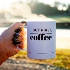 Cheap ⌛ Bars Insulated Wine/Coffee Tumbler Set 🧨 -BARS Sales Store wine coffee scene1 800x