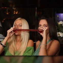 Flash Sale 🤩 Bars Wingman Shot Glass™ - 2-Part Tandem Shot Glass (Holds 6oz!) 🎉 -BARS Sales Store wingman shots tandem shot glasses hot girls drinking 800x