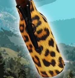 Top 10 🥰 Bars Zipper Style Bottle Cooler - Leopard 🧨