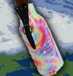 Brand new 🔥 Bars Zipper Style Bottle Cooler - Tie Dye ✔️