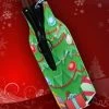 Hot Sale 🔔 Bars Zipper Bottle Cooler - 🎅 Christmas Tree 😍